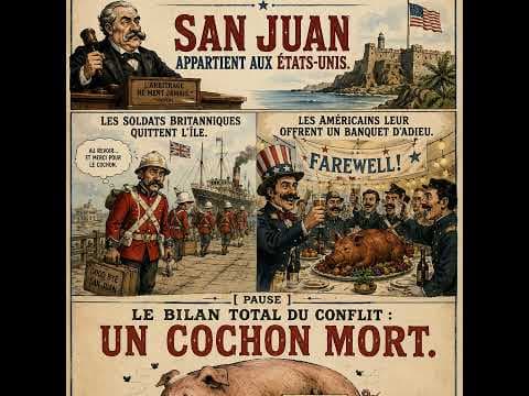 La Guerre du Cochon, ou comment un animal a failli déclencher un conflit international