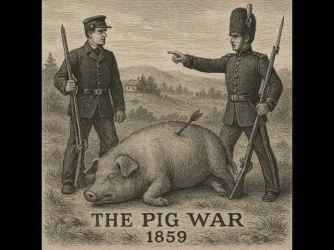 La Guerre du Cochon, ou comment un animal a failli déclencher un conflit international